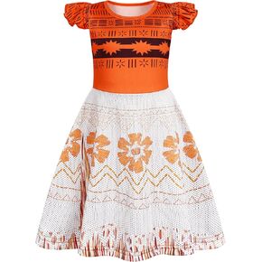 AmzBarley Girls Princess Dress Halloween Costume Birthday Party Cosplay Dress Up Christmas Outfits