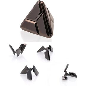 Metal Puzzles 3D-Brain-Teaser Toys: Cool Gadgets Stuff Box Puzzles Toy for Kid Children Teen Adult, ADHD Tools Stress Relief Gift for Office Home School Christmas Triangular Cube