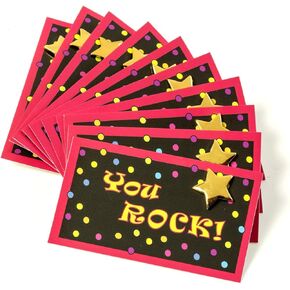 Trainers Warehouse High Five Lapel Pins & Cards, Great for Educational and Team Building (Set of 10)