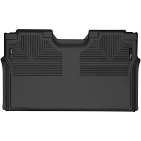 Husky Liners - Weatherbeater | Fits 2015 - 2024 Ford F-150 (Includes 22-24 Lightning Model) 17-24 Ford F-250/F-350, 18-24 Ford F-450 SuperCrew, Full Coverage) - 2nd Row Liner - Black | 19371