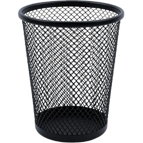 Desk Pencil Pen Holder, Wire Mesh Pen Cup Holder for Desk Organizer and Office Desk Accessories (1 Pack)