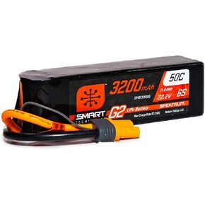 Spektrum 22.2V 3200mAh 6S 50C Smart LiPo G2: IC3, SPMX326S50