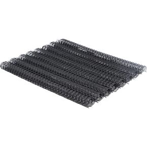 100 Pack Double Loop Wire Binding Spines, YolieraArt Wire Binding Spines, 1/4 Inch Binding Wire for Letter Size (20 Sheet Capacity, 100P, 3:1 Pitch, White)