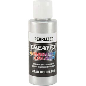 Createx Airbrush Paint, Pearl Silver, 2 oz