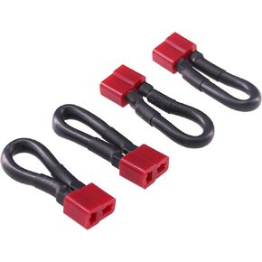 4pcs Loop Connector T-plug Female Jumper Shorting Plug 12awg Battery Eliminator Adapter SCT(E115-4)