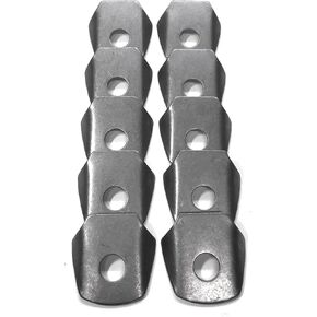 Trick Tabs-Weld Tabs with 1/2" Hole (10)