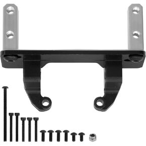 ShareGoo Metal Axle Servo Mount Base Stand Compatible with Axial SCX10 II 90046 AR44 Axle & MN999 Axle 1/10 RC Crawler Car Upgrade Part (Red)