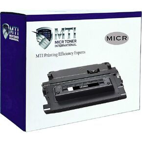 MTI 90A MICR Toner Replacement for HP 90A CE390A | HP Enterprise 600 M601 M602 M603 MFP M4555f M4555 | Magnetic Ink Check Printer Cartridge
