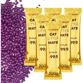 Cat Litter Deodorizer, Odor Eliminator, Odor Absorber Control (7 oz x 6 Packs)