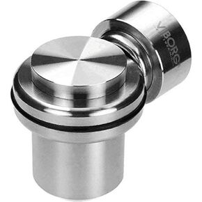 VIBORG Deluxe Solid SUS304 Stainless Steel Heavy-Duty Floor Mount Mounted Magnetic Door Stopper Doorstop Door Stop, RS-07