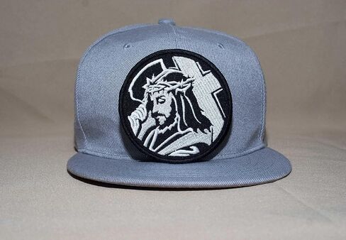 Jesus Carrying The Cross Embroidered Patch Iron On Size 3.5 X 3.5 inches 90 X 90 in Saudi Arabia