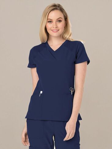 HeartSoul Break On Through Women Scrubs Top V-Neck HS660 in Saudi Arabia