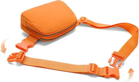 Belt Bag Fanny Pack Extender Adjustable Elastic Strap, Belt Extender for Waist Bum Bag Compatible with Everywhere Belt Bag Black in Kuwait