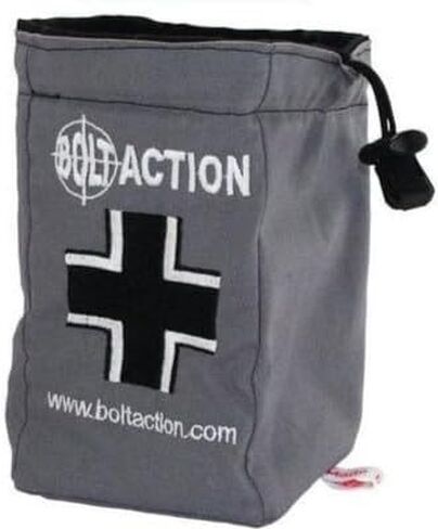 Warlord Games Bolt Action German Army Dice Bag, Grey, German in Saudi Arabia