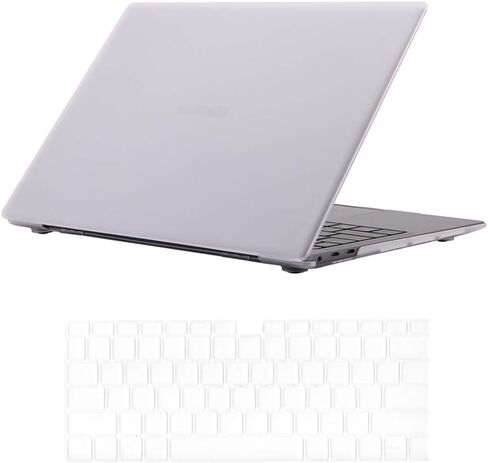 Se7enline متوافق مع حافظة هواوي MateBook X Pro مقاس 13.9 بوصة 2018/2019/2020/2021 حافظة حماية صلبة للكمبيوتر المحمول غير لامعة لهاتف هواوي ميت بوك X برو مع غطاء لوحة المفاتيح، شفاف غير لامع in Saudi Arabia