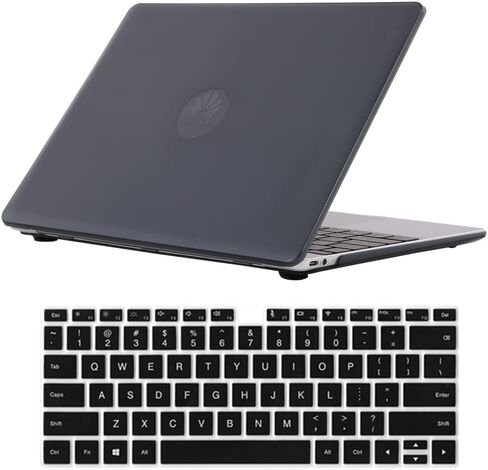 Se7enline متوافق مع حافظة هواوي MateBook X Pro مقاس 13.9 بوصة 2018/2019/2020/2021 حافظة حماية صلبة للكمبيوتر المحمول غير لامعة لهاتف هواوي ميت بوك X برو مع غطاء لوحة المفاتيح، شفاف غير لامع in Saudi Arabia