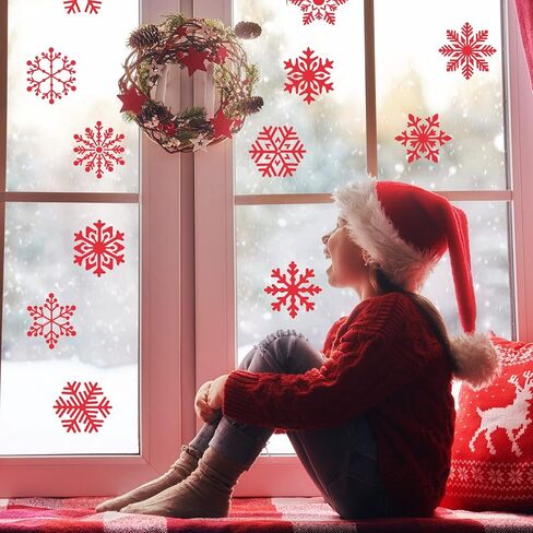 60 قطعة من استنسل عيد الميلاد للرسم على الخشب مقاس 3 × 3 بوصة استنسل ندفة الثلج الصغيرة قابل لإعادة الاستخدام استنسل عطلة عيد الميلاد للفن الحرفي رش ورق الحائط هدية ديكور المنزل (نمط ندفة الثلج) in Kuwait