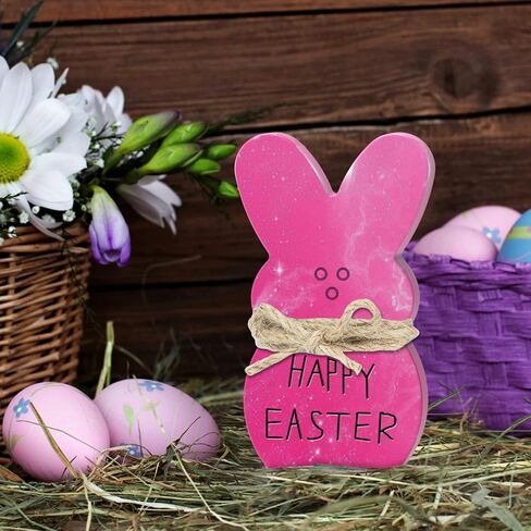 Juome عيد الفصح الراتنج قوالب السيليكون، 3 قطع الراتنج شكل الأرنب قوالب لراتنجات الايبوكسي، DIY الحرف أرنب الجدول المركزية الحلي ديكور المنزل in Kuwait