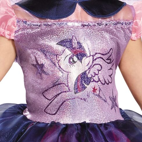 زي ماي ليتل بوني الفاخر من Disguise Twilight Sparkle Tutu، صغير/4-6X، أرجواني in Saudi Arabia