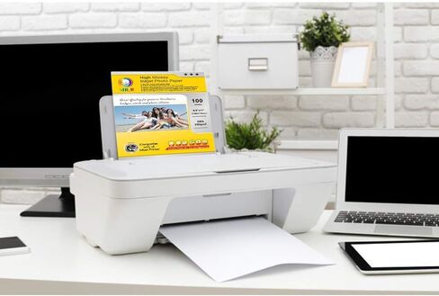 MR.R Single Side High Glossy Inkjet Photo Paper, 260gsm 69LB,8.5''x11'',100 sheets per pack in Saudi Arabia