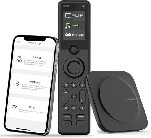 SofaBaton Universal Remote, All in One Universal Remote Control with Hub & APP, One-Touch Activities, Compatible with 60+Devices, IR/Bluetooth/WiFi/Alexa/Google Assistant, Raise to Wake (X1S Remote) in Saudi Arabia