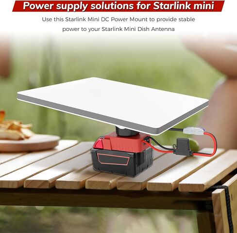 كابل طاقة Starlink MINI DC لبطارية ميلووكي، متوافق مع محول بطارية Milwaukee مباشرة إلى كابل طاقة Starlink Mini DC، مع الصمامات ومحطات الأسلاك، مجموعة Starlink Mini الصغيرة والمحمولة in Kuwait