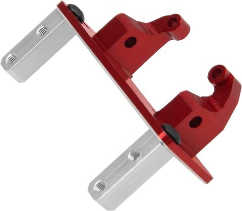 ShareGoo Metal Axle Servo Mount Base Stand Compatible with Axial SCX10 II 90046 AR44 Axle & MN999 Axle 1/10 RC Crawler Car Upgrade Part (Red) in Saudi Arabia