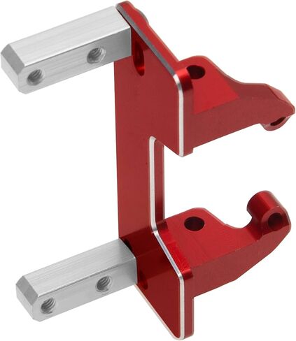ShareGoo Metal Axle Servo Mount Base Stand Compatible with Axial SCX10 II 90046 AR44 Axle & MN999 Axle 1/10 RC Crawler Car Upgrade Part (Red) in Saudi Arabia