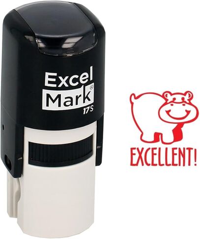 ختم المعلم الدائري - ممتاز - حبر أحمر in Kuwait