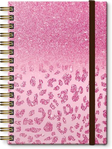 Spiral Journal Notebook,Strong TwinWire Binding with Premium Paper for Girl Women,Cool Funny 120 Pages,100gsm A5 College Ruled NotebookJournal,Perfect for Gifts Nurse Teacher Women(Cute Daisy) in Saudi Arabia