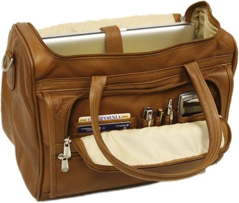Small Computer Carry-All Bag, Chocolate, One Size in Saudi Arabia