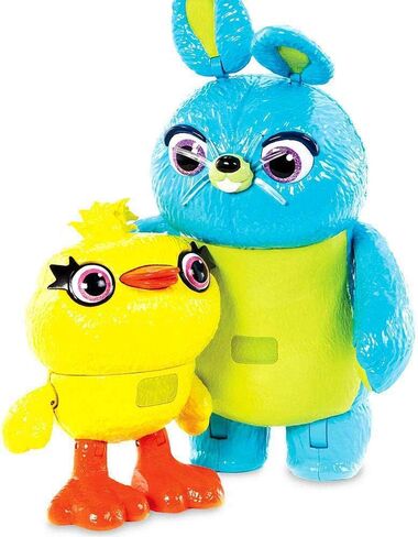 Mattel Disney Pixar's Toy Story Ducky and Bunny 2-Pack in Movie-inspired Relative Scale Interactive, Talking, for Ages 4 Years Old and Up in Saudi Arabia