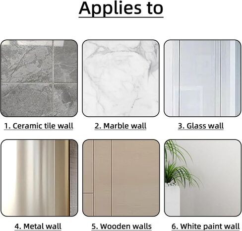 6 PCS of Clear Rubber Door Knob, Door Handle Stopper Set Round Wall Shield Cushion Quiet Wall Protector for Door Handle Guard Door Bumper Wall Protector Silencer, Transparent in Saudi Arabia