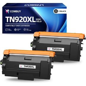 TN920XL High Yield Toner Replacement for Brotner TN920XL TN920 TN920UXXL TN920XXL for HL-L5210DN HL-L5210DW HL-L5210DWT HL-L5215DW HL-L6210DW HL-L6210DWT HL-L6310DW MFC-L6810DW MFC-L6810DW （2Black）