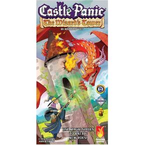 The Wizard’s Tower ⎸Castle Panic Expansion ⎸Board Game for Adults and Family ⎸Cooperative Board Game ⎸Ages 8+ ⎸for 1 to 6 Players
