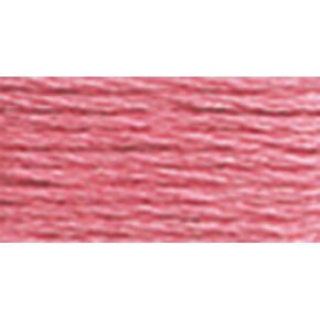 DMC 117-962 6 Strand Embroidery Cotton Floss, Medium Dusty Rose, 8.7-Yard