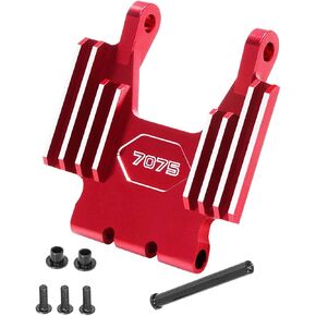 Aluminum 7075-T6 Front Faucet Seat Support Upgrades Part for Losi 1/4 Promoto MX Motorcycle RTR FXR (LOS06000) (LOS06002),Alloy Front Faucet Seat Support with Cooling Effect Hops Up,Black