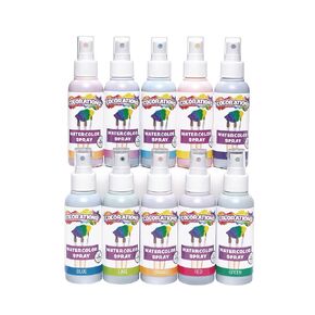 Colorations SPRITZY Watercolor Spray, Assorted, 10 Count (Pack of 1)