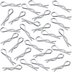 HobbyPark 1/18 1/24 RC Body Clips for Traxxas TRX4M Axial SCX24 AX24 UTB18 FCX24 Crawler Enduro24 Latrax Teton Truck Spare Parts (100-Pack)