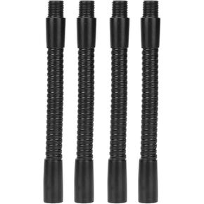 4 Pcs Gooseneck Lamp Hose, 10mm Caliber Aluminium 360 Degrees Flexible Table Desk Lamp Hose Lighting Fittings for DIY Desk Lamps Plant Lights(45cm)