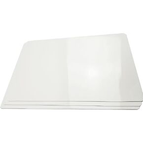 Dry Erase Whiteboard Removable White Board Adhesive Free Sticker,Whiteboard Sheet,7.4x11.2inch,3 Sheets