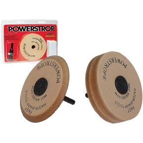 Flexcut PWS20 Deluxe Powerstrop, for Standard Power Drills, Rated for 600-800 RPM