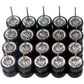 1/64 Real Riders Wheels Rims Tires Set for 10 cars 1/64 Scale