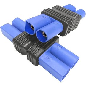 2pcs EC5 Male to EC5 Male Connector Plug Adapter for RC Lipo Battery(W55-2)