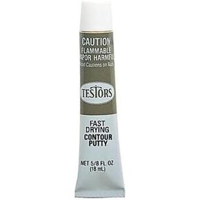 Testor Corp. Fast Drying Contour Putty 5/8oz TES3511X Misc. Adhesives Fillers