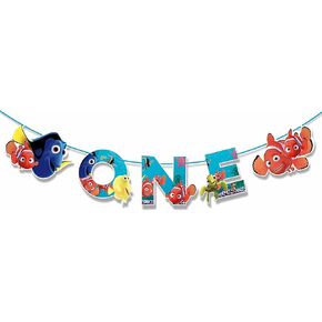 Findng Nemo One Banner - Birthday Decorations.