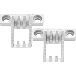 Oumefar 2pcs Feed Dog Sewing Feed Dog Replacement Accessories Fit for Singer 1408/1409/2250/2263/2273/8280/1507 Home