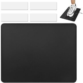 Sewing Machine Pedal Mat, Sewing Machine Foot Pedal Non Slip Pad Sewing Mat with 4, Sewing Machine Muffling Mat Sewing Machine Mat for Keep Pedal in Place, Quilting Supplies and Accessories (Black)