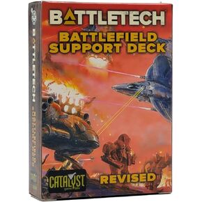 Catalyst Game Labs Battlefield Support Deck Revised - لعبة بطاقات إستراتيجية لمحبي BattleMech - 55 بطاقة، للأعمار من 14 عامًا فما فوق