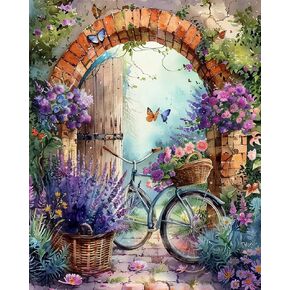 UFO Paint by Number for Adults Beginners an Extraterrestrial Visitor DIY Painting by Number on Canvas with Brushes Acrylic Paints Magical Decor Paintwork for Gift Home Decor 16x20 Inch（Without Frame）